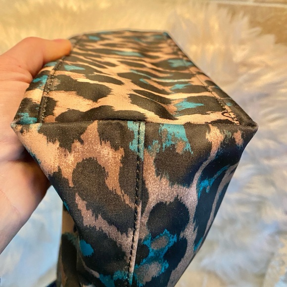 Coach Leopard Print Tote Bag - Black and Brown - Picture 8 of 11